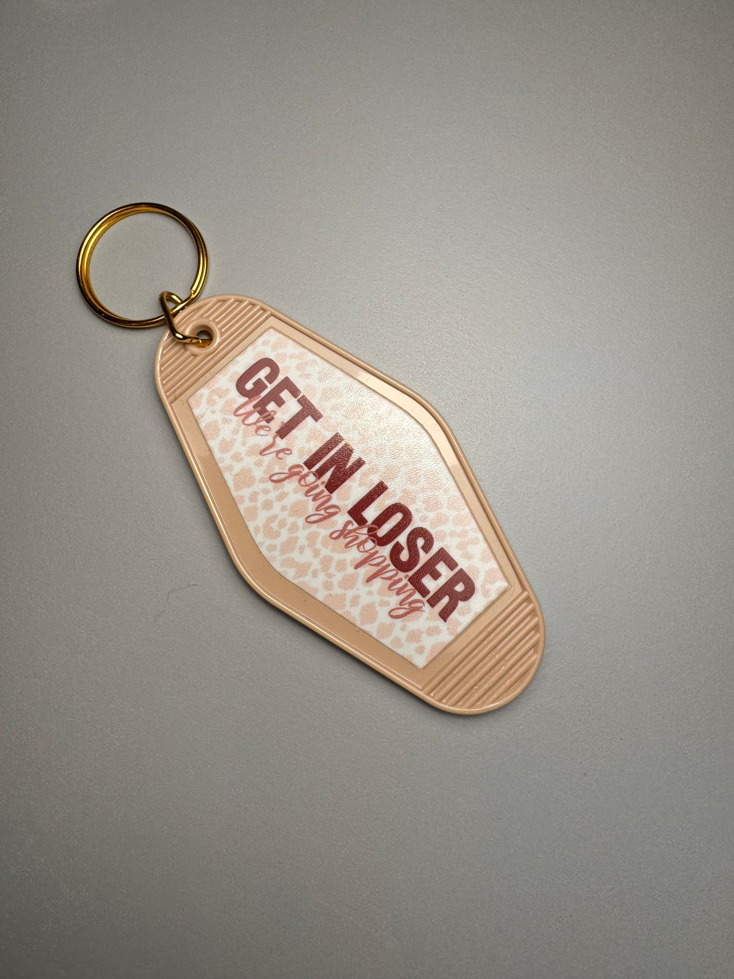 Motel key rings