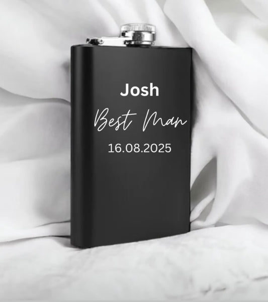 Personalised 9oz Hip Flask